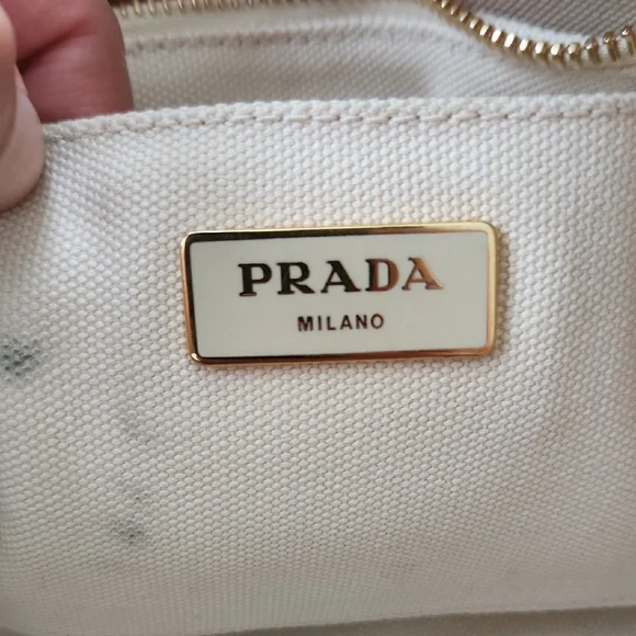 Prada White Tote Bag for Women - Picture 16 of 17
